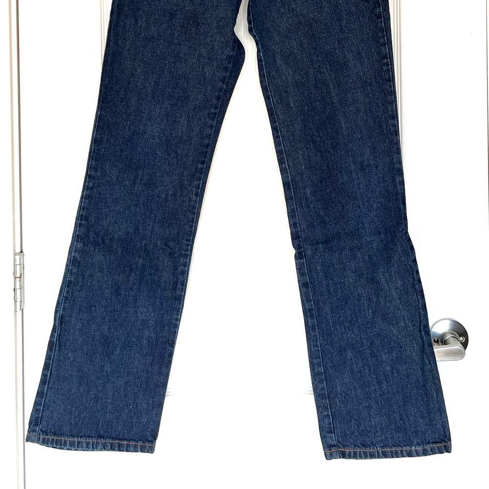 VINTAGE Hollywood Jeans High Waist Straight Leg Made in Canada Y2K 90s Mom Jeans - Picture 3 of 15